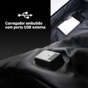 Ver imagem 5 de Mochila Notebook Isiway (preta) Carregador Usb e Amplo Espaço Isibrás Isibras