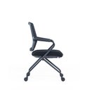 Ver imagem 5 de Kit com 5 Cadeiras Escritório Hotel Auditório com Rodízio Gravi Ch-357C-2X Preto