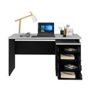 Ver imagem 5 de Escrivaninha Mesa Escritório 135cm 4 Gavetas Flex Multimóveis CR25314