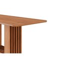 Ver imagem 4 de Mesa Multiuso Cozinha Ariela C/ Tampo Madeirado 180x90cm Cinamomo - Cimol