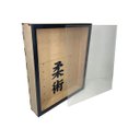 Ver imagem 7 de Porta Faixas Jiu Jitsu Quadro De Parede P/ Certificado 1391