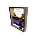 Ver imagem 6 de Porta Faixas Jiu Jitsu Quadro De Parede P/ Certificado 1391