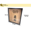 Ver mais imagens de Porta Faixas Jiu Jitsu Quadro De Parede P/ Certificado 1391