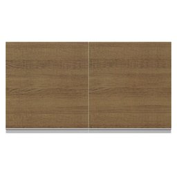 Armário De Cozinha Aéreo 100% MDF 120 cm 2 Portas Branco/Rustic Acordes Madesa - 6