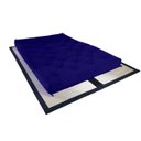 Ver imagem 2 de Colchão Futon King Dobrável Sofa Cama Acquablock Azul Royal