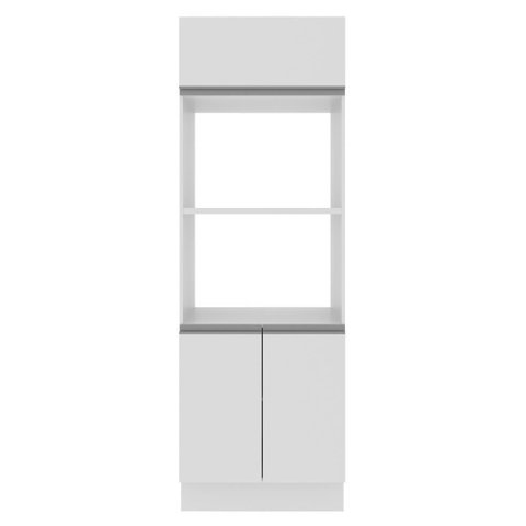 Torre Quente 2 Fornos Madesa Acordes 100% MDF Portas Branco
