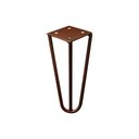 Ver imagem 1 de Pé de Metal 25 Cm Hairpin Legs Mesas de Centro Puffs Bronze