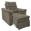 Ver imagem 3 de Poltrona do Papai Confortável Reclinável e Retrátil:capuccino