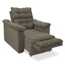 Ver imagem 2 de Poltrona do Papai Confortável Reclinável e Retrátil:capuccino