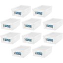 Ver imagem 1 de 10 Caixas Organizadoras para Calçados Ordene 38 Ao 46 com Tampa Multiuso Closet Escritório