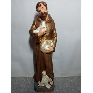 Imagem São Francisco 31cm com Animais