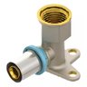 Cotovelo Fêmea Longo Flange Água 16mmx1/2-lbp Prensar Emmeti - 1