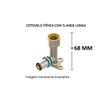 Cotovelo Fêmea Longo Flange Água 16mmx1/2-lbp Prensar Emmeti - 3
