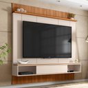 Ver imagem 1 de Painel para Tv de até 65 Polegadas Marrom Aura Caemmun