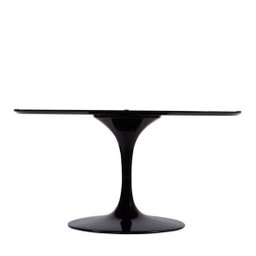 Base de Mesa de Jantar Saarinen Oval Para Tampo de 137x90 Cm Preta Modelar Art Moveis - 2