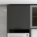 Ver imagem 6 de Armário de Cozinha Aéreo 58cm Grace Grafite Z44 - Mpozenato