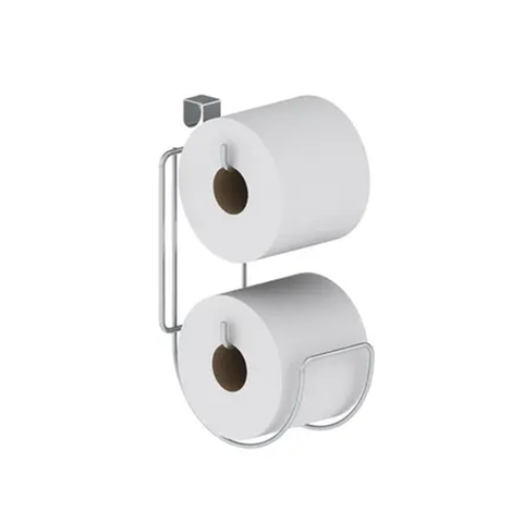Porta Papel Higienico Metal Duplo 1162