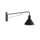 Ver imagem 1 de ARANDELA INDUSTRIAL ARTICULADA COM TOMADA CONE PRETO  - 3209/AR PT
