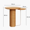 Ver imagem 2 de Mesa Lateral Dupla Living Nature Imcal