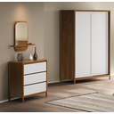 Ver imagem 1 de Cômoda para Quarto 3 Gavetas Modena