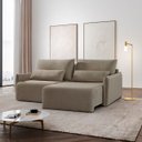 Ver imagem 1 de Sofá - Cama Retrátil Reclinável Pequim - 2,20 Metros Movenzo sanzio 01