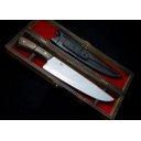 Ver imagem 1 de Faca Picanheira Prime Sg Inox 3mm | com Caixa de Madeira:10"