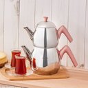 Ver imagem 1 de Conjunto de Chaleira & Bule de Mini Rosa Mercury