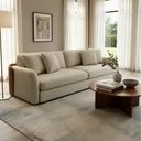 Ver imagem 1 de Sofá Cama Paris sem Caixa Orgânico 2,30 Linho Cru