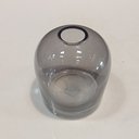 Ver imagem 2 de Vaso Decorativo Cachepô Enfeite Casa Home&Co Vidro 10x8x8cm Cinza