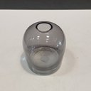 Ver imagem 6 de Vaso Decorativo Cachepô Enfeite Casa Home&Co Vidro 10x8x8cm Cinza