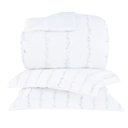 Ver imagem 1 de Kit Colcha Queen Size Vision Blue Daisy 3 Peças 270 Fios Cetim 100% Algodão Buddemeyer