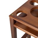 Ver imagem 7 de Mesa de Apoio Porta Copo Bebida Madeira Maciça Premium