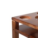 Ver imagem 6 de Mesa de Apoio Porta Copo Bebida Madeira Maciça Premium