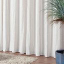 Ver imagem 4 de Cortina Listrada 2,70m x 1,80m Tecido Capri - Ideal para Varão Simples de 2 Metros