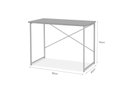 Ver imagem 3 de Mesa Escrivaninha para Estudo Office 0,90 Cm Miami