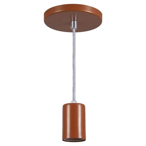 Pendente Copinho Luminária Lustre Alumínio Cobre