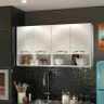 Módulo Balcão Aéreo Parede 120cm Móveis de Cozinha Despensa - 3
