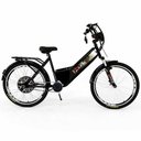 Ver imagem 1 de Bicicleta Elétrica - Aro 24 - Duos Confort - 800W Lithium - Preto - Duos Bike