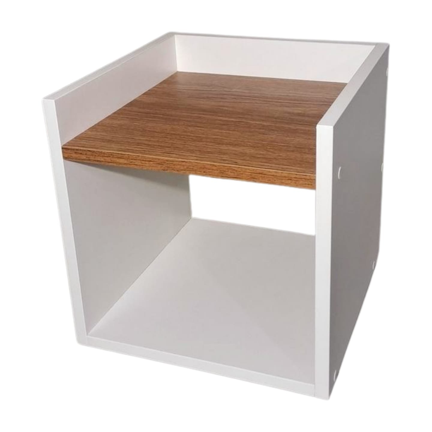 Mesa de Cabeceira Criado Suspenso 100%mdf - Louro Freijo - 3