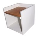 Ver imagem 6 de Mesa de Cabeceira Criado Suspenso 100%mdf - Louro Freijo