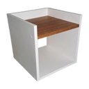 Ver imagem 1 de Mesa de Cabeceira Criado Suspenso 100%mdf - Louro Freijo