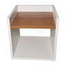 Mesa de Cabeceira Criado Suspenso 100%mdf - Louro Freijo - 4