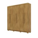 Ver imagem 7 de Guarda Roupa Casal Doral 218cm 6 Portas de Bater 2 Gavetas Nature G98 - Gran Belo