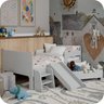 Mini Cama Infantil Montessoriana Sonho Kid's:cinza - 2