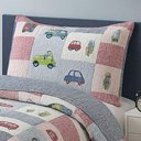 Ver imagem 3 de Kit Cobre Leito Colcha Bouti Solteiro Infantil 2 Peças - Carros - 100% Poliéster