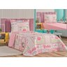 Kit Roupa Cama Cobre Leito Solteiro Menino ou Menina + Lençol Infantil 2 Pecas Micro Percal 150 Fios - 1