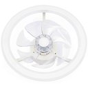 Ver imagem 6 de Ventilador Lustre Lampada de Teto Luxo Grande Led Ajustavel Controle 3 em 1 Quarto Casa Apartamento