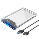 Ver imagem 2 de Case Slim Hd Ssd Adaptador Usb 3.0 Sata3 Externo 6gbps Capa