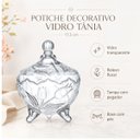 Ver imagem 5 de Potiche Decorativo Vidro Tania 17,5cm