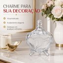 Ver imagem 6 de Potiche Decorativo Vidro Tania 17,5cm